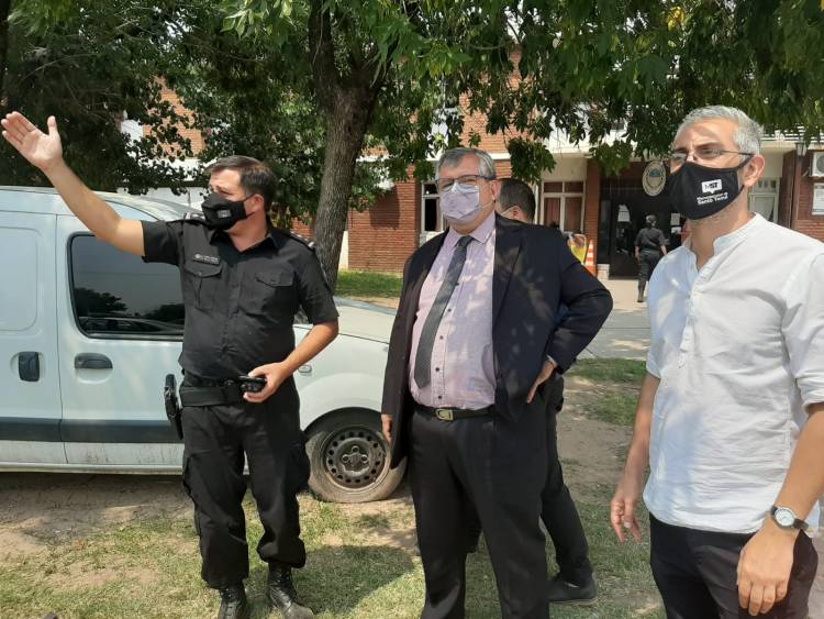 Funcionarios del Municipio y del Ministerio de Seguridad recorrieron las dependencias policiales de la ciudad