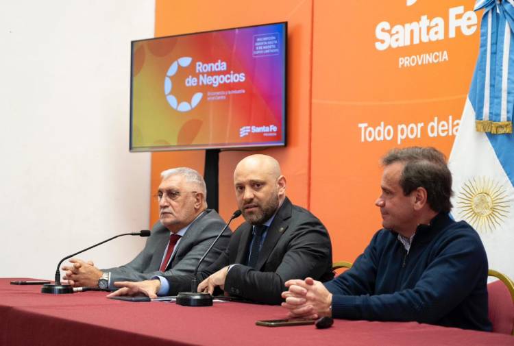 Provincia presentó la ronda de negocios “Santa Fe y la Industria en el centro”