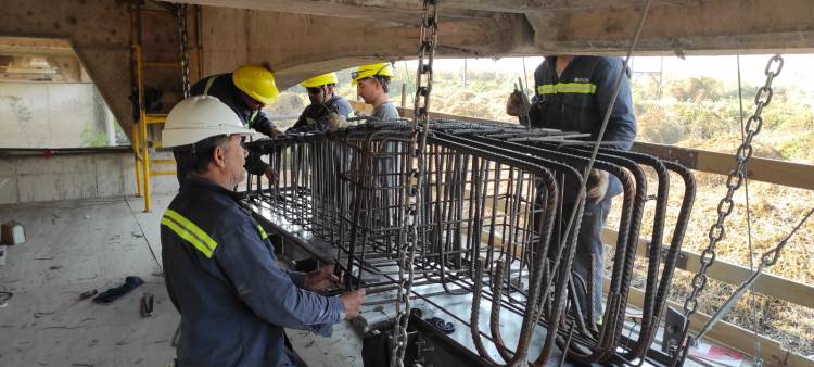 Restricción de tránsito en el puente carretero por obras de reparación