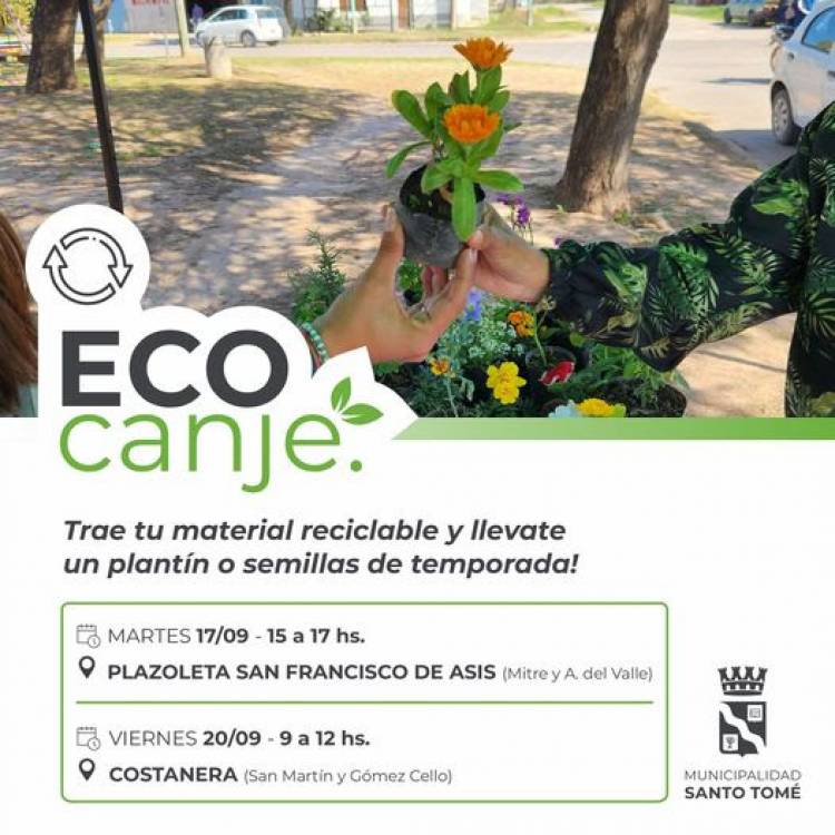 El Eco Canje visitará la Plazoleta San Francisco de Asís y la Costanera