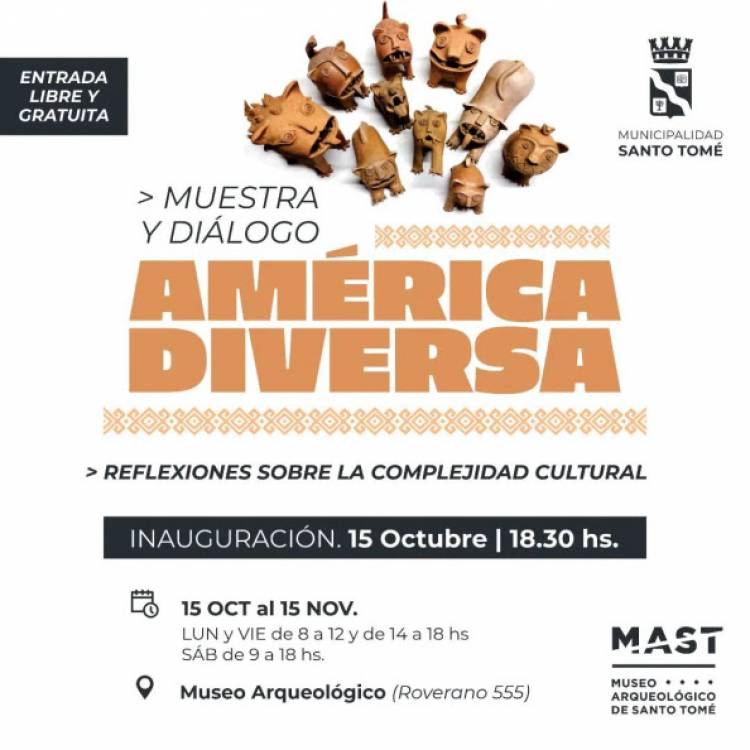 Se inaugura la Muestra “América Diversa: Reflexiones sobre la Complejidad Cultural”